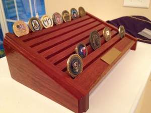 Exhibidor de Monedas de Madera Único, Caja de Exhibición para Monedas - Product Image 3