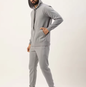 ชุดวอร์มฮู้ดดี้พิมพ์ลายสำหรับผู้ชาย ผ้าฝ้าย 100% ระบายอากาศได้ดี สไตล์สตรีทแวร์หน้าหนาวสุดฮิต - Product Image 4