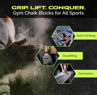 Bloc de craie de sport pour salle de gym, directement de l'usine, carbonate de magnésium haute pureté, livraison rapide, marque privée pour distributeurs mondiaux