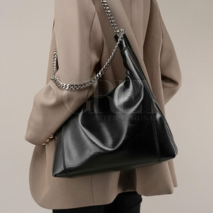 Nuevo Bolso Bandolera de Cuero Genuino con Cierre, Diseño Clásico y Ligero, para Mujer, Ideal para Uso Diario y Fiestas - Product Image 4