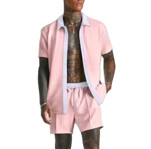 Ensemble short et robe d'été pour l'extérieur, ensemble deux pièces respirant en spandex/coton, adapté à la randonnée en montagne et au camping - Product Image 1