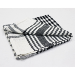 Serviettes de cuisine en coton à motif à carreaux personnalisées pour l'exportation, taille et couleur personnalisées, prix de gros en Inde - Product Image 6