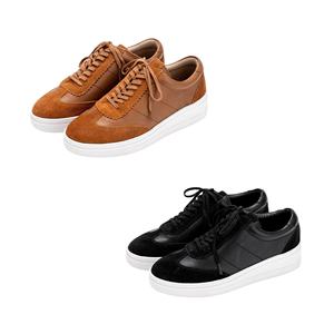 Calzado Casual Estilo GAT, Zapatillas Deportivas de Mujer con Cordones y Punta Cerrada, de Cuero y Gamuza Duraderos, Fabricadas en Bangladés, OEM ODM B'fee - Product Image 1