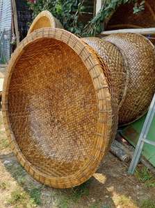 MEILLEUR CHOIX Coracle en bambou de bord de mer, style côtier, décoration nautique, objet décoratif, fait main au Vietnam, pour les célébrations de stations balnéaires - Product Image 4