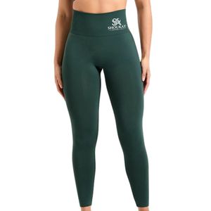 Leggings de Compresión Largos para Mujer con Cintura Ancha, Pantalones de Yoga Elásticos y Cómodos para Entrenamiento en el Gimnasio y Fitness - Product Image 1