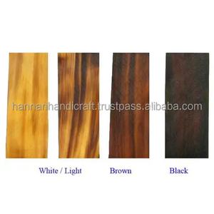 แผ่นเขาควายขัดเงาวัสดุธรรมชาติยังไม่เสร็จ/ไม่เจียระไนสไตล์สัตว์วัสดุอินทรีย์สำหรับขายจากอินเดีย - Product Image 4