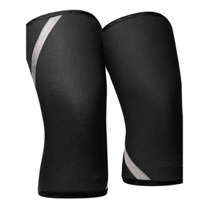 Genouillère en néoprène et nylon 5-7 mm, robuste, pour haltérophilie, squats, powerlifting, entraînement en salle de sport, cross-training - Product Image 5
