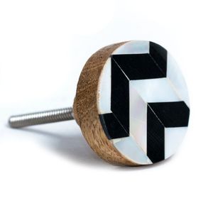 Boutons de tiroir et de placard en nacre, design artisanal, prix de gros direct usine - Product Image 4