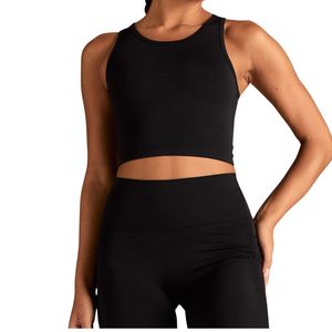 Conjunto de yoga para mujer, top y pantalones cortos de cintura alta, conjunto de sujetador deportivo, transpirable, de secado rápido, ropa deportiva para gimnasio, yoga y fitness. - Product Image 4