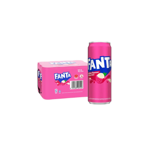 Boisson gazeuse aromatisée à la litchi FANTA, importée du Japon, en canette - Product Image 1