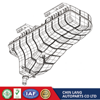 Depósito de Refrigerante para Camiones de Servicio Pesado Chin Lang, OEM para Cascadia 2019 A0525263005, Certificado ISO9001, Garantía de 12 Meses