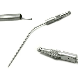 Tube d'aspiration Poole en acier inoxydable de 20 cm de diamètre et 10 mm, instruments chirurgicaux ORL, ensemble à source d'alimentation manuelle - Product Image 4
