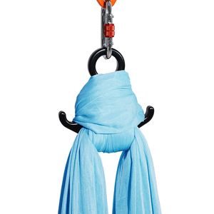 Amaca per Yoga Aereo in Seta, Capacità Massima 300 Libbre, Corda Daisy in Tessuto di Nylon con Borsa con Cerniera in PE, per Ginnastica e Yoga Aereo - Product Image 6