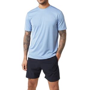 Conjunto de Camiseta y Pantalones Cortos Casuales para Hombre con Logotipo Personalizado DTF DTG, Transpirable, de Secado Rápido, Traje Deportivo de Verano, Conjunto de Dos Piezas Estampado en Algodón para Exteriores - Product Image 1