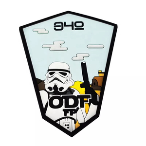 Patch 3D professionnel en PVC |   Étiquette de marque en caoutchouc de style silicone pour vêtements de sport et équipements de gym |   Prix direct usine - Product Image 3