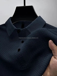 T-shirts polo pour hommes les plus vendus Tissu respirant de haute qualité Polos sur mesure, polos pour hommes - Product Image 2