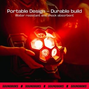 Luz de Fiesta Portátil BOKS Lightboks, Compatible con Todos los Altavoces, Reactiva al Audio, Activación por Música con Control por Aplicación, Resistente al Agua - Product Image 5