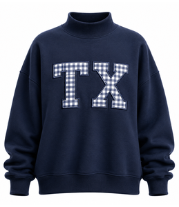 Women’s Oversized <b>Turtleneck</b> Sweatshirt 100% Cotton Short Sleeve Solid Color Casual Winter Pullover Wholesale - Product Image 6