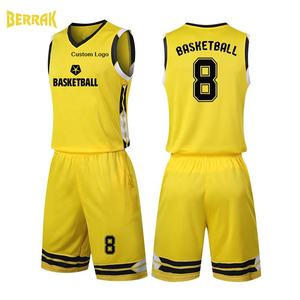 Space-Jam-ropa deportiva para adultos, uniforme de baloncesto de escuela secundaria, pantalones cortos de manga corta transpirables para verano - Product Image 3