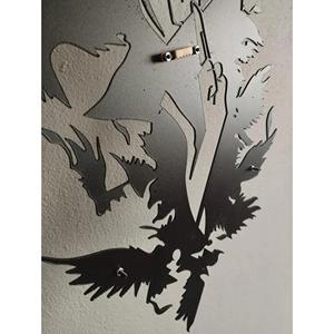 Arte de pared de metal Cottagecore Farmhouse Gothic Outdoor Lanterned Metal Lantern Wall Art - Product Image 1