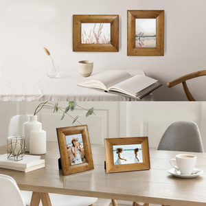 Elegant <b>Desk</b> Display Handmade Solid Wood Photo Frame Sustainable Material Smooth Finish Premium Decor Gift Wholesale Photo Frame - Product Image 6
