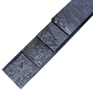 Best Selling Durable Material Damascus Blank Billets Quality Made Carbon Steel Damascus Blank Billets - Product Image 5