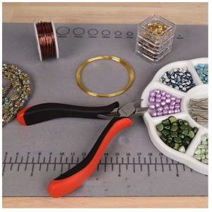 Pince coupante latérale de 5 pouces en acier inoxydable, coupe-fil de précision avec poignée ergonomique antidérapante pour la fabrication de bijoux - Product Image 5