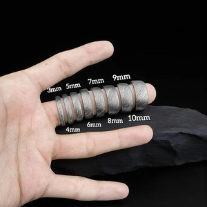 Hot Selling Handmade Wood Damascus Steel Ring for Men Women Wedding Band Fashion Party Ring Custom Latest Design OEM Supplier - Product Image 6