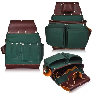 Professional Best Quality Tool Bag With Belt for Sale Premium Quality Men's PU Leather Tool Kit Belts - Product Image 4