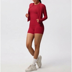 Conjunto deportivo premium para mujer, para fitness, ejercicio y práctica de yoga. Conjunto de yoga para mujer que absorbe la humedad. - Product Image 1