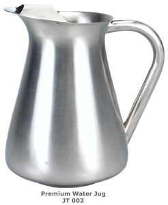 Carafe à eau en acier inoxydable écologique très demandée, au design classique, options personnalisables pour la maison, les restaurants et les bureaux - Product Image 4