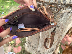 Nuevo bolso de mano Jacquard Color negro Sling bohemio tallado a mano bolsos elegantes superventas para mujer - Product Image 6