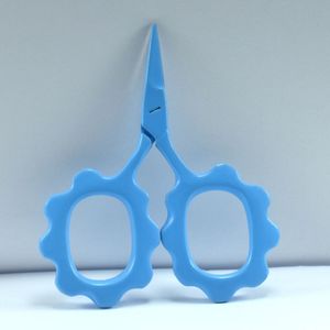 Tijeras de Bordado Mini con Forma de Flor, de Acero Inoxidable, para Diestros, con 30 Dientes, para Manualidades - Product Image 3