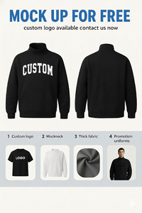 Sudadera Personalizada con Cuello Redondo y Estampado a Cuadros, Corte Regular, Unisex, Informal, para Invierno, Gris, 100% Algodón Ecológico, Bordada - Product Image 5