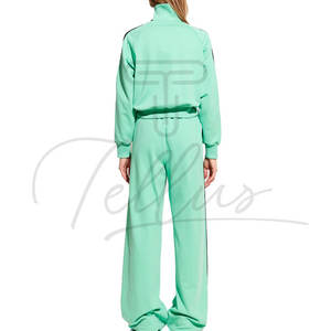 Ropa Deportiva al por Mayor, Chándal Liso para Mujer, Chándal de Alta Calidad para Correr, Chándal para Dama, Chándal con Logotipo Personalizado - Product Image 5