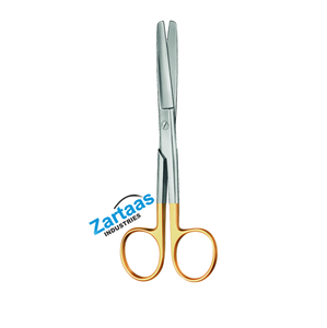 Tijeras Quirúrgicas Rectas de Acero Inoxidable de Alta Calidad, Estándar TC, 20 CM, Fabricante y Exportador de Instrumentos Quirúrgicos - Product Image 5