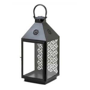 Nouvelle arrivée : lanterne à bougie en métal au design marocain, magnifique lanterne décorative en métal faite à la main, fournie par l'Inde - Product Image 2