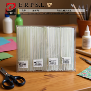 8pcs 7*18O Silicona Fine <b>Glue</b> Sticks Premium Quality Adhesive for <b>Crafting</b> & DIY Projects - Product Image 3