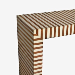 Epoxy Resin Solid Top Eco-Friendly Handmade Coffee <b>Table</b> <b>Live</b> <b>Edge</b> River Resin Modern Design Metal Frame Living Room Side - Product Image 3