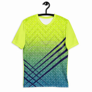 เสื้อยืดพิมพ์ลายสำหรับผู้ชายเสื้อยืดพิมพ์ซับลิเมชันทำจากโพลีเอสเตอร์ - Product Image 1