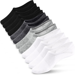 Calcetines Tobilleros 2026, Nuevos, de Algodón y Fibra de Bambú, Transpirables, Finos, Invisibles, de Color Sólido, para Uso Diario Informal, para Adultos, Calcetines Tejidos de Verano - Product Image 6