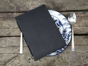 Porta Menús de Cuero Genuino Hecho a Mano de Lujo al por Mayor, Moderno, Profesional y Seguro para Restaurantes, LMC-0209 - Product Image 5