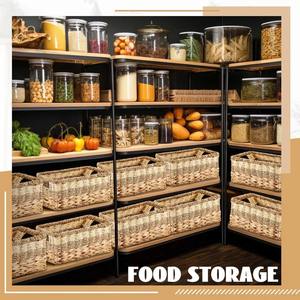 Cesta de Almacenamiento de Mimbre, Jacinto de Agua, Cesta de Almacenamiento Hecha a Mano, Venta al por Mayor, Ecológica, Hecha en Vietnam - Product Image 5