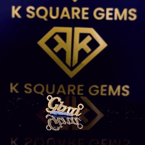 จี้เพชรโมอิสซาไนต์ VVS สำหรับเด็ก สไตล์ฮิปฮอป ชุบทองคำขาว 14K เงินแท้ ผ่านการทดสอบเพชร ขนาด 2-4 นิ้ว ปรับแต่งได้ - Product Image 1