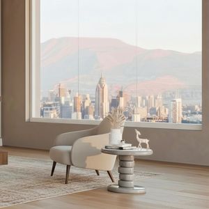 Tavolino Moderno Impilabile Effetto Ciottoli 57,4 cm x 39,9 cm x 38,1 cm Grigio Lucido - Tavolini da Caffè Contemporanei - Product Image 3