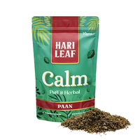 Hari Leaf Paan Kräutermischung 100% Tabak- und Nikotinfrei Beruhigende Aromatische Räuchermischung