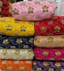 ผ้าไหมดิบ ผ้าไหมบังกาลอร์ ผ้าไหมมุลบาเร ผ้าไหมทอมือ ผ้าไหมดิบเนื้อสัมผัสธรรมชาติ ผ้าไหมดิบย้อมสี ผ้าไหมดิบสำหรับตกแต่ง - Product Image 6