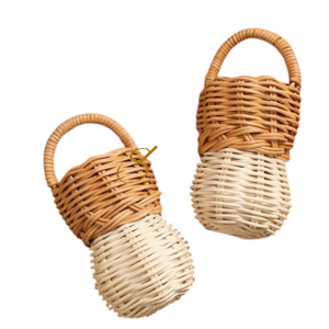 Mordedor y Sonajero de Ratán Sostenible para Bebés Recién Nacidos - Product Image 2