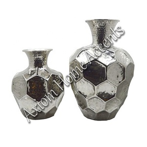 Jarrones de porcelana de lujo modernos de Axiom, acentos para el hogar hechos a mano, esmalte transparente de Metal de aluminio artesanal, decoración elegante para el hogar - Product Image 6