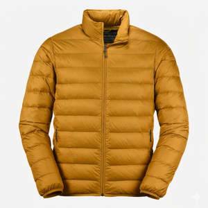 Custom Unisex Ultra Lightweight Waterproof Puffer <b>Jacket</b> Premium <b>Packable</b> Customized Color Winter Coat Slim Fit Streetwear - Product Image 3